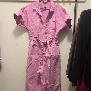 Pink jumpsuit
